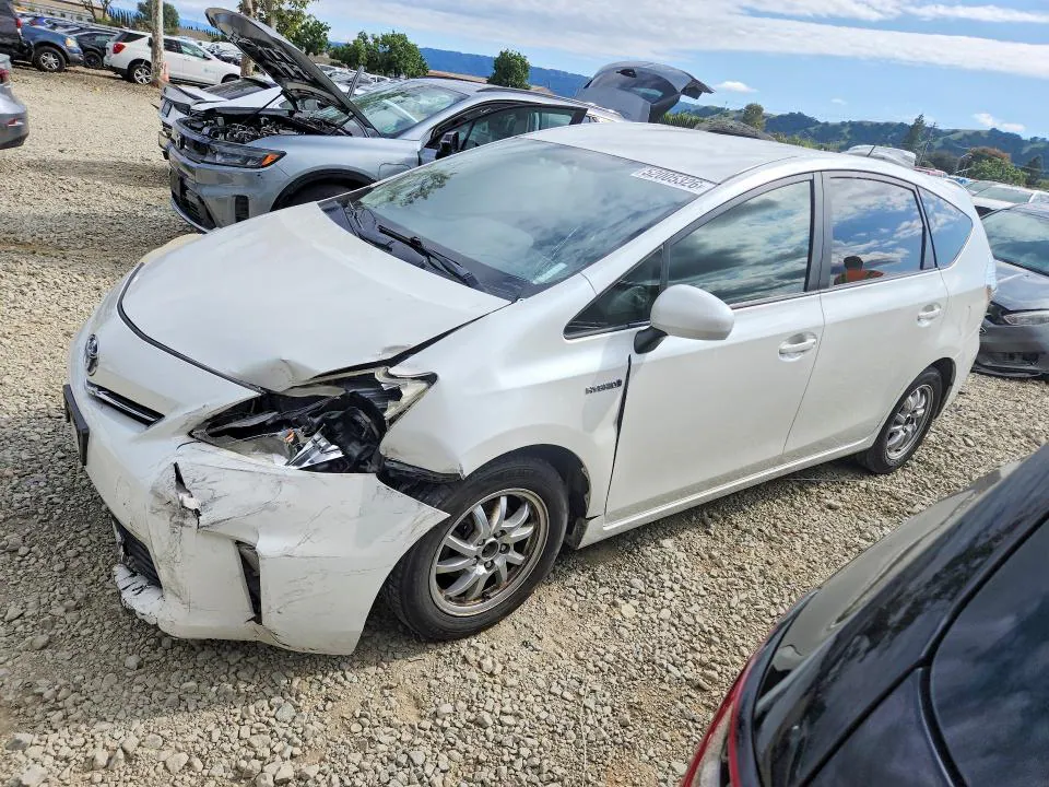 2012 TOYOTA PRIUS V VIN JTDZN3EU2C3136462 фото 1