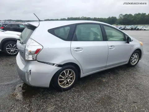 2012 Toyota Prius V Three VIN JTDZN3EU0C3145418 фото 3