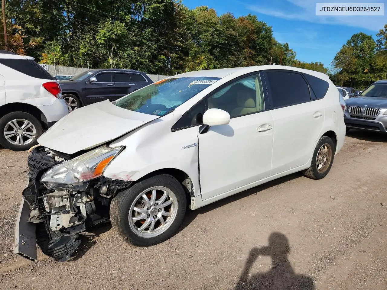 2013 Toyota Prius V Three VIN JTDZN3EU6D3264527 фото 1