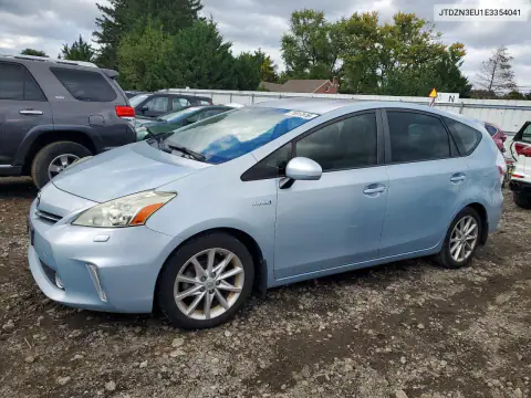 JTDZN3EU1E3354041 — 2014 Toyota Prius V, Сторона, фото до ремонта