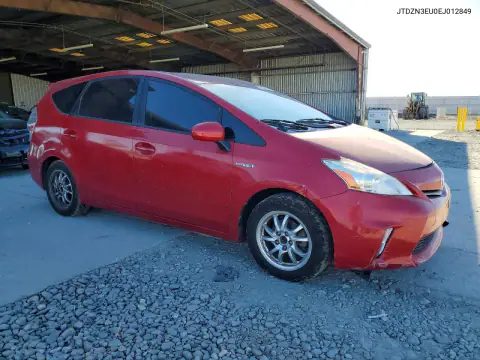 JTDZN3EU0EJ012849 — 2014 Toyota Prius V, фото 4 с аукциона Copart, Передняя часть