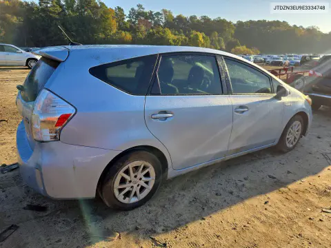 2014 Toyota Prius V Three VIN JTDZN3EU9E3334748 фото 3