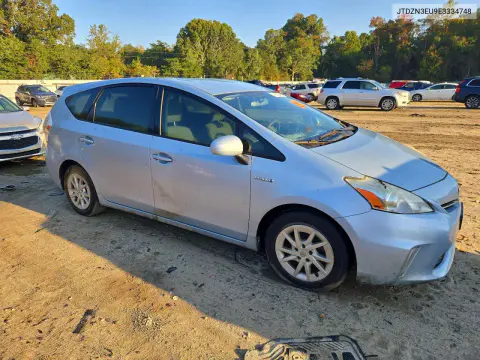 2014 Toyota Prius V Three VIN JTDZN3EU9E3334748 фото 4
