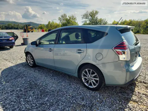 2015 Toyota Prius V Five VIN JTDZN3EU7FJ036650 фото 2