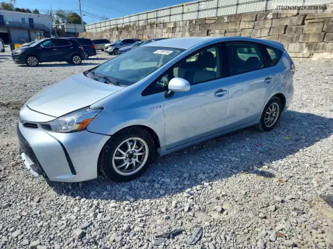 JTDZN3EU2FJ038564 — 2015 Toyota Prius V, Мелкие вмятины и царапины, фото до ремонта