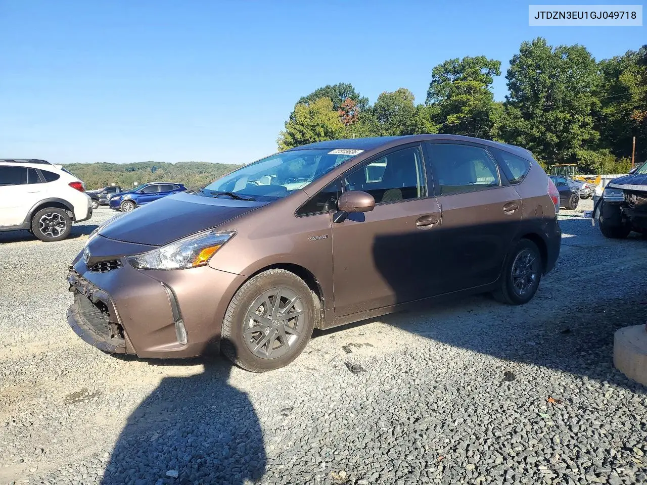 2016 Toyota Prius V Three VIN JTDZN3EU1GJ049718 фото 1