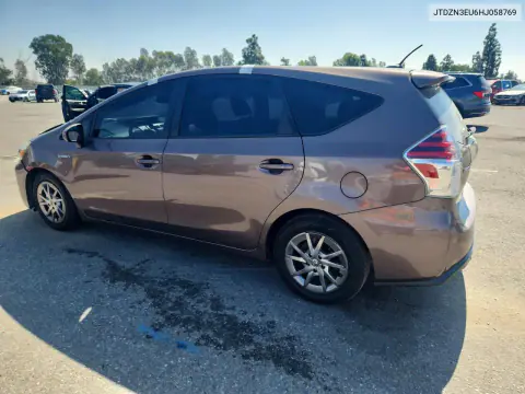 2017 Toyota Prius V Four VIN JTDZN3EU6HJ058769 фото 2