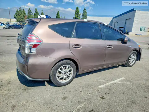 2017 Toyota Prius V Four VIN JTDZN3EU6HJ058769 фото 3