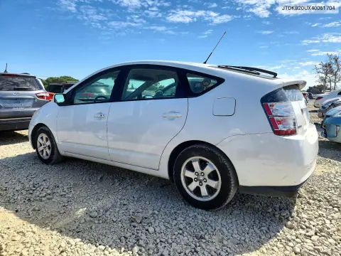 2004 Toyota Prius Base VIN JTDKB20UX40061704 фото 2