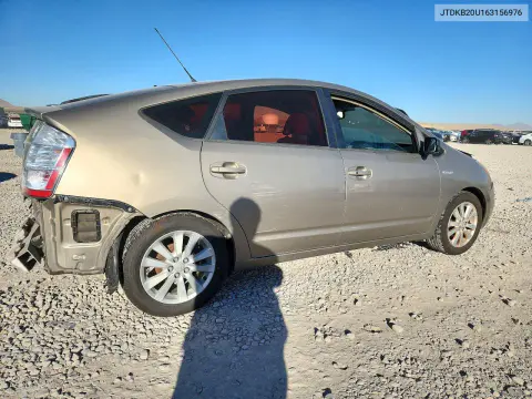 2006 Toyota Prius Base VIN JTDKB20U163156976 фото 3