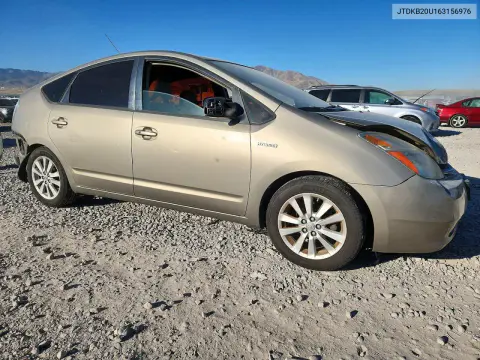 2006 Toyota Prius Base VIN JTDKB20U163156976 фото 4