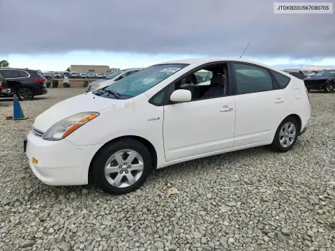 JTDKB20U567080705 — 2006 Toyota Prius, Передняя часть, фото до ремонта