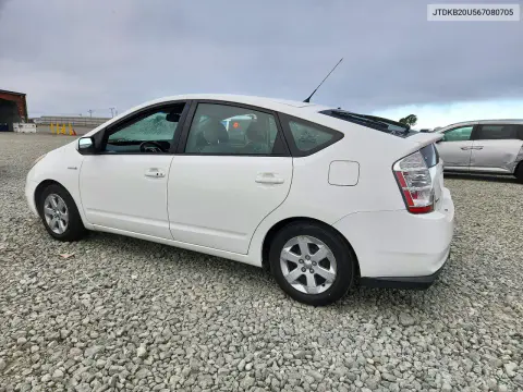 2006 Toyota Prius Base VIN JTDKB20U567080705 фото 2