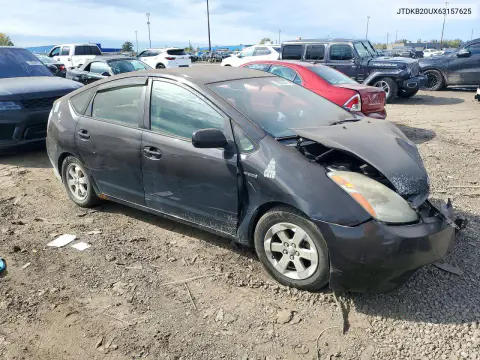 2006 Toyota Prius Base VIN JTDKB20UX63157625 фото 4
