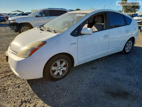 JTDKB20U277669079 — 2007 Toyota Prius, Механические повреждения, фото до ремонта