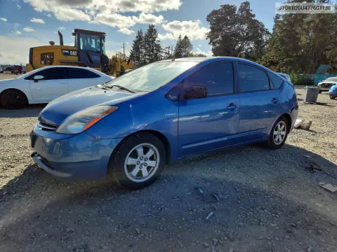 2007 Toyota Prius Base VIN JTDKB20U477601138 фото 1