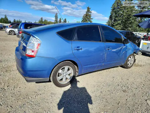 2007 Toyota Prius Base VIN JTDKB20U477601138 фото 3