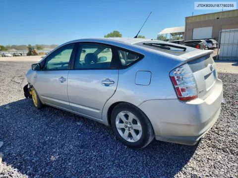 2008 Toyota Prius Base VIN JTDKB20U187780255 фото 2