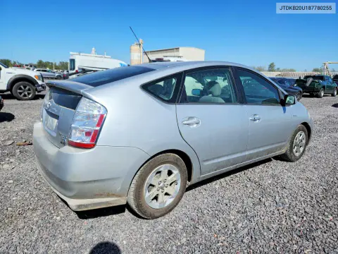 2008 Toyota Prius Base VIN JTDKB20U187780255 фото 3