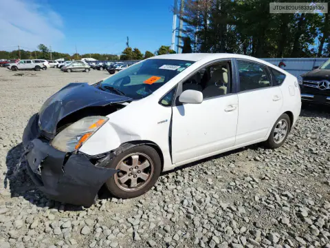 2008 Toyota Prius Standard VIN JTDKB20U583325139 фото 1