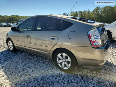 2008 Toyota Prius Base VIN JTDKB20U683337199 фото 2