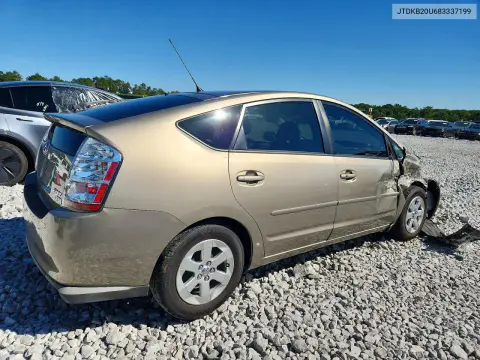 2008 Toyota Prius Base VIN JTDKB20U683337199 фото 3