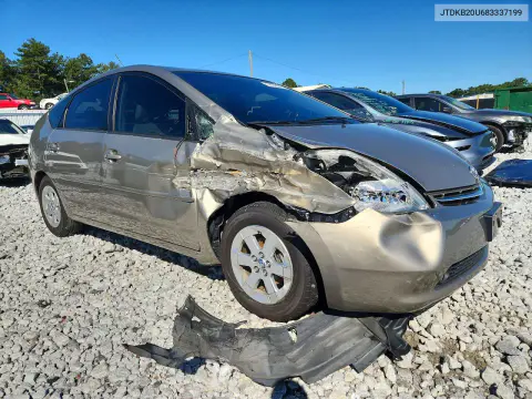 2008 Toyota Prius Base VIN JTDKB20U683337199 фото 4