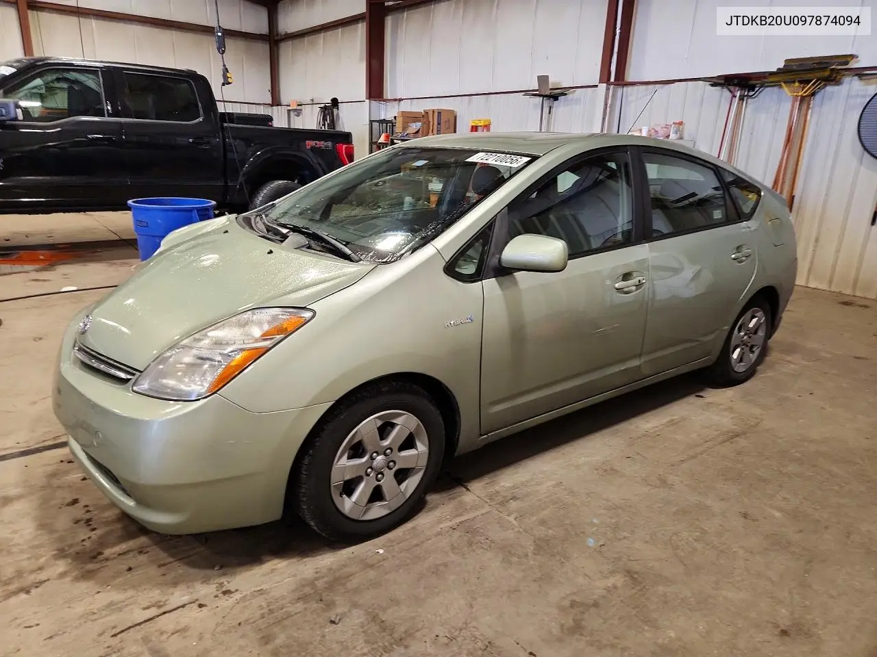 2009 Toyota Prius Base VIN JTDKB20U097874094 фото 1