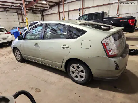 2009 Toyota Prius Base VIN JTDKB20U097874094 фото 2