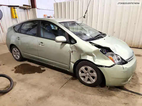 2009 Toyota Prius Base VIN JTDKB20U097874094 фото 4
