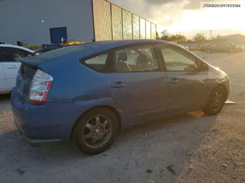 JTDKB20U097853584 — 2009 Toyota Prius, фото 3 с аукциона Copart, Сторона
