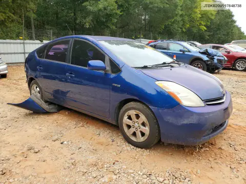 2009 Toyota Prius Base VIN JTDKB20U997848738 фото 4