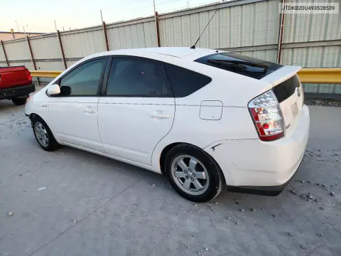 2009 Toyota Prius Base VIN JTDKB20U493528539 фото 2