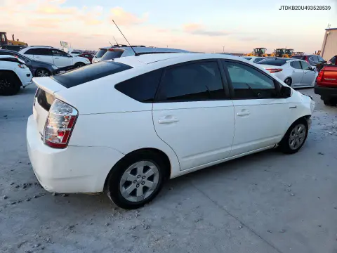 2009 Toyota Prius Base VIN JTDKB20U493528539 фото 3