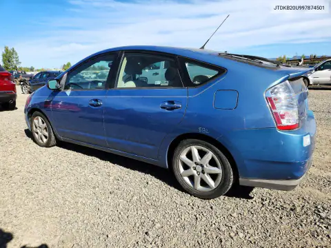 JTDKB20U997874501 — 2009 Toyota Prius, фото 2 с аукциона Copart, Сторона