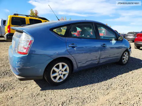 JTDKB20U997874501 — 2009 Toyota Prius, фото 3 с аукциона Copart, Сторона