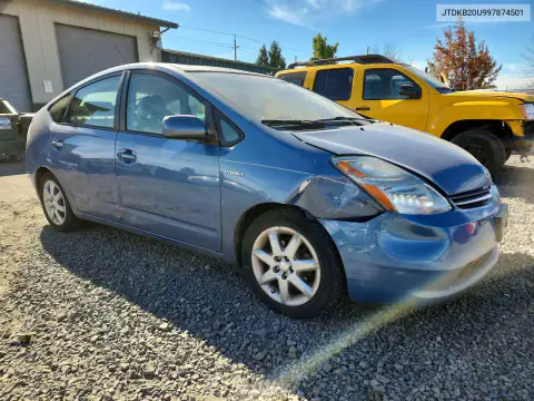 JTDKB20U997874501 — 2009 Toyota Prius, фото 4 с аукциона Copart, Сторона