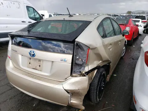2010 TOYOTA PRIUS VIN JTDKN3DU7A0225512 фото 3