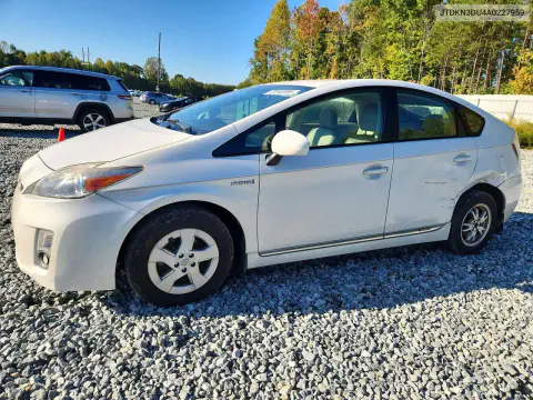 JTDKN3DU4A0227959 — 2010 Toyota Prius, Сторона, фото до ремонта