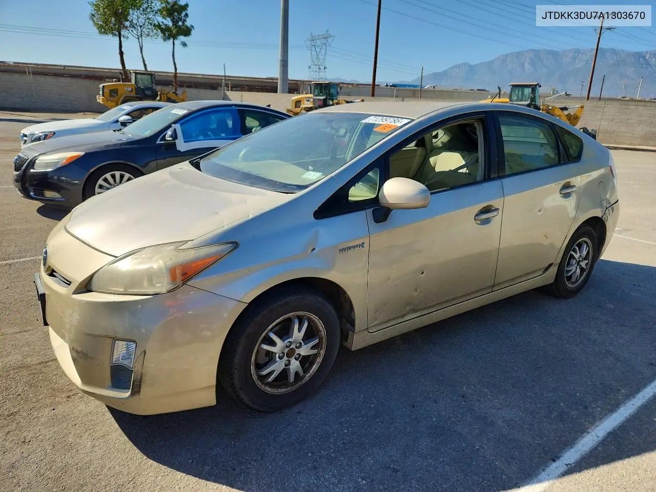 2010 Toyota Prius Ii VIN JTDKN3DU7A1303670 фото 1