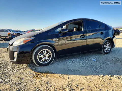 JTDKN3DU6A1204452 — 2010 Toyota Prius, Задняя часть, фото до ремонта