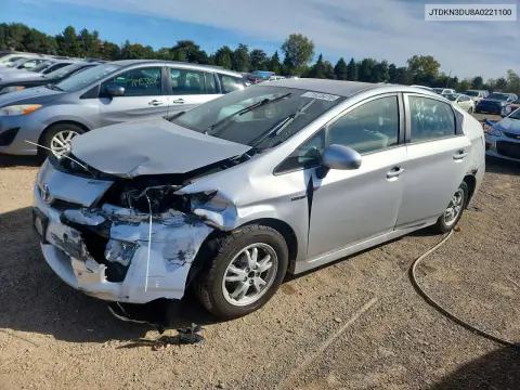 JTDKN3DU8A0221100 — 2010 Toyota Prius, Передняя часть, фото до ремонта