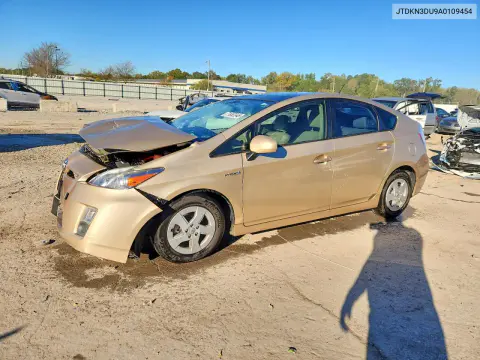 JTDKN3DU9A0109454 — 2010 Toyota Prius, Передняя часть, фото до ремонта