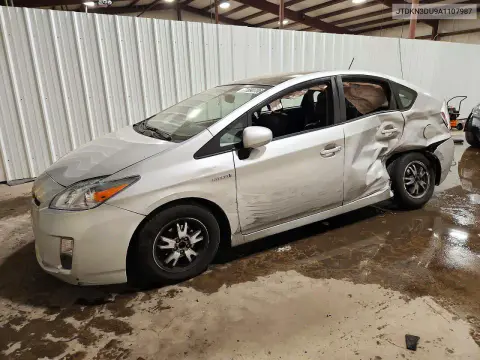 JTDKN3DU9A1107987 — 2010 Toyota Prius, Сторона, фото до ремонта