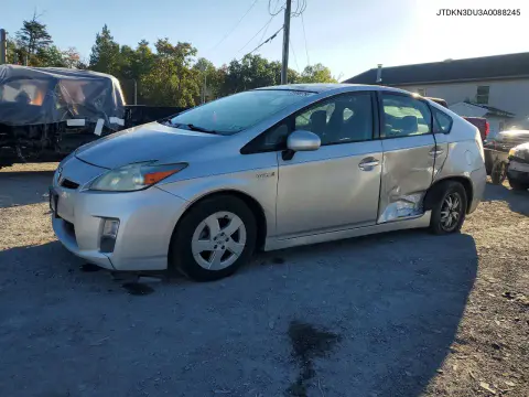 JTDKN3DU3A0088245 — 2010 Toyota Prius, Сторона, фото до ремонта