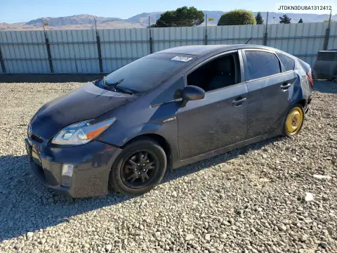 JTDKN3DU8A1312412 — 2010 Toyota Prius, Задняя часть, фото до ремонта