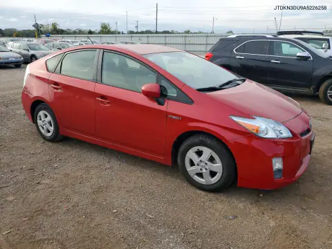 JTDKN3DU9A5226258 — 2010 Toyota Prius, фото 4 с аукциона Copart 23.10.2026, Механические повреждения
