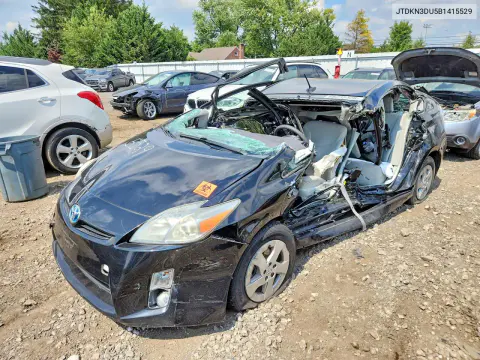 JTDKN3DU5B1415529 — 2011 Toyota Prius, Повреждения со всех сторон, фото до ремонта