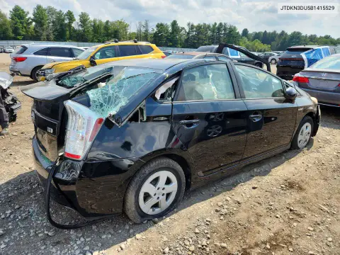 2011 Toyota Prius Three VIN JTDKN3DU5B1415529 фото 3