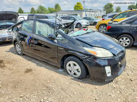 2011 Toyota Prius Three VIN JTDKN3DU5B1415529 фото 4